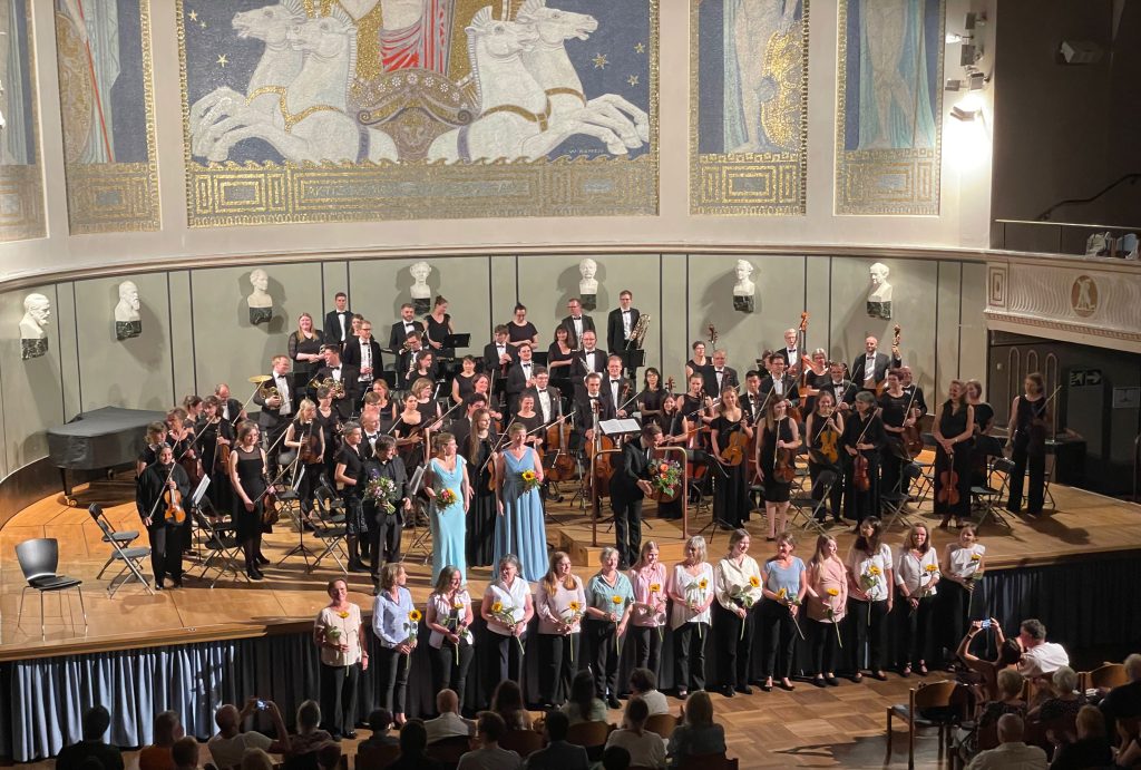 Bilder vom Sommerkonzert 2023 "Sommernachtstraum" in der Großen Aula der LMU