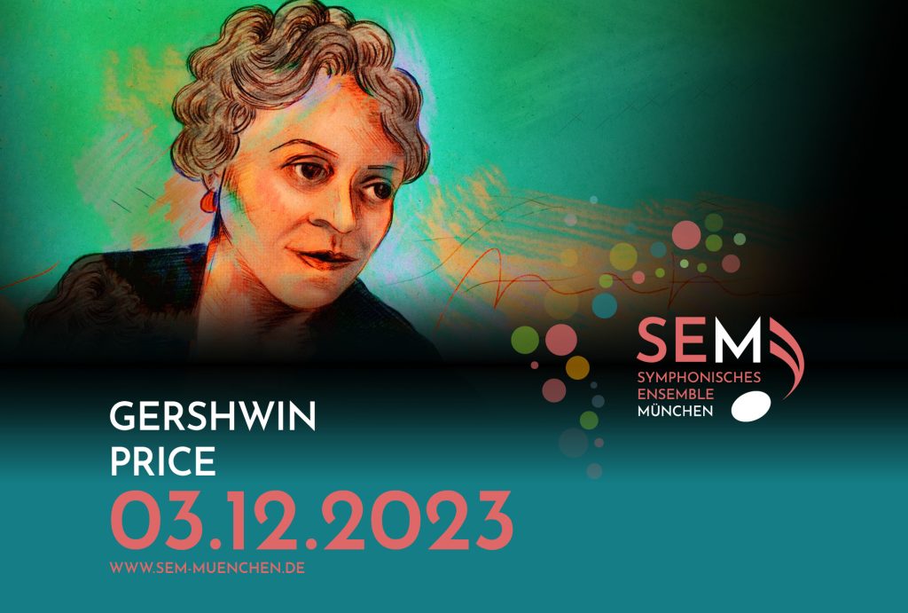 Programmankündigung zur SEM Adventsmatinee am 03.12.2023 mit Werken von George Gershwin und Florence Price